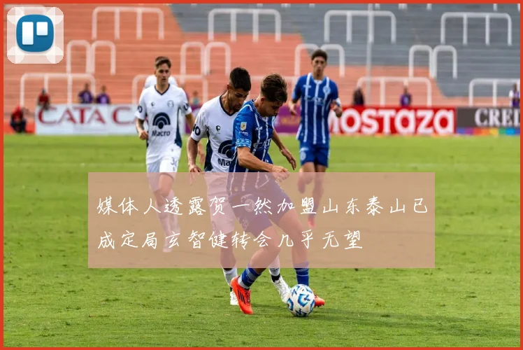 媒体人透露贺一然加盟山东泰山已成定局玄智健转会几乎无望